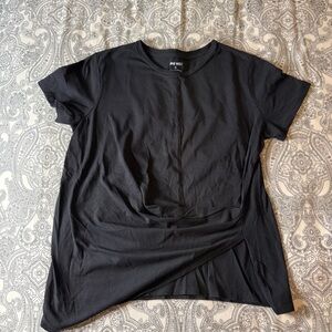 Nine West Classic Black Short Sleeve Top